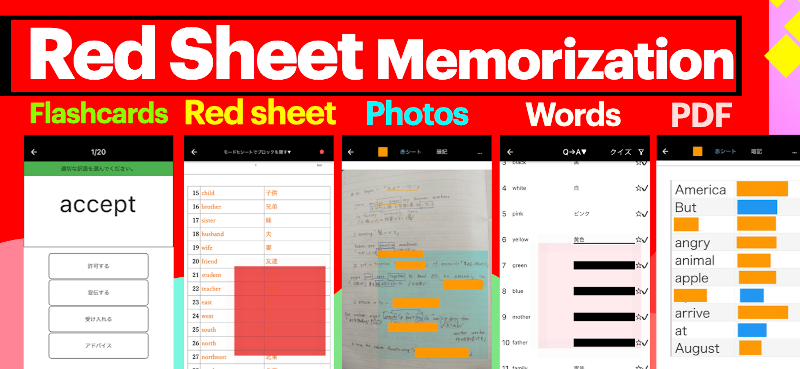 PDF Flashcards: Revise & Mask