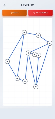 Untangle: Line Brain Puzzle screenshot