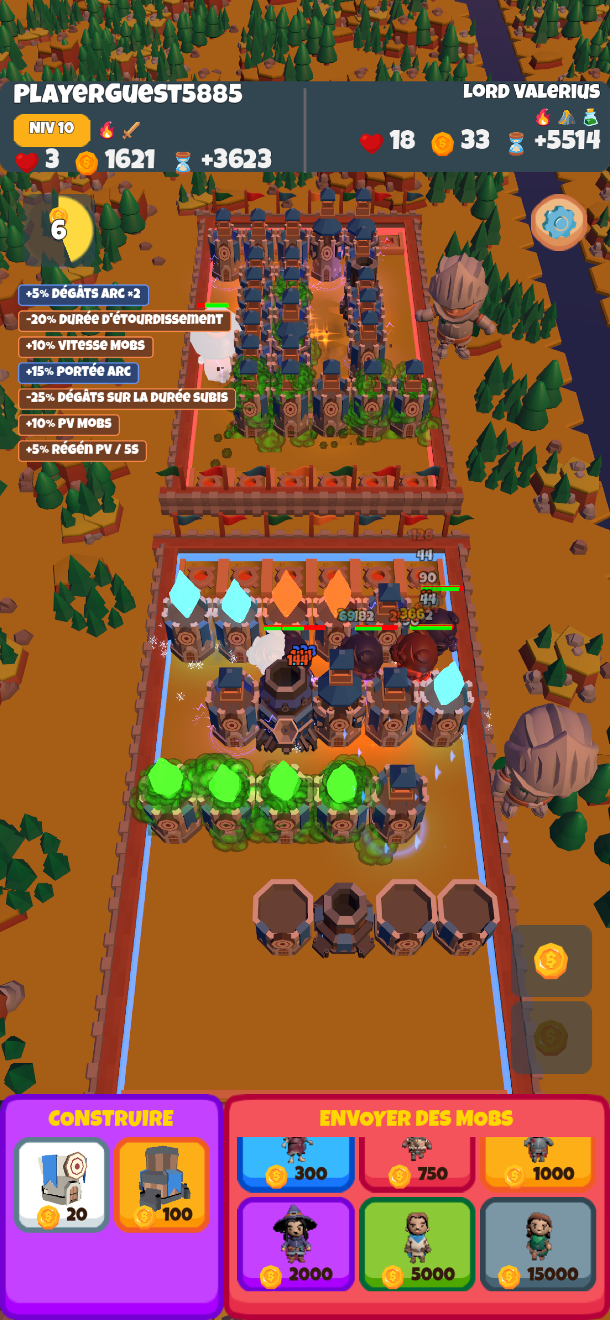Hero Line TD: Tower Defense screenshot 2