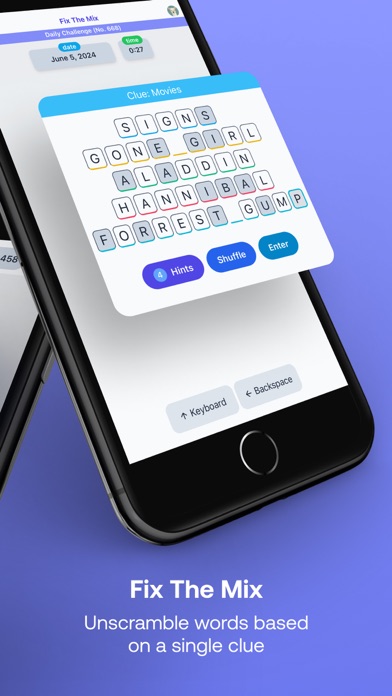 Pocket Puzzles: Word Games Screenshot