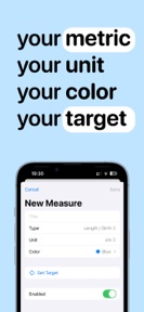 Body Measurement Tracker Log screenshot