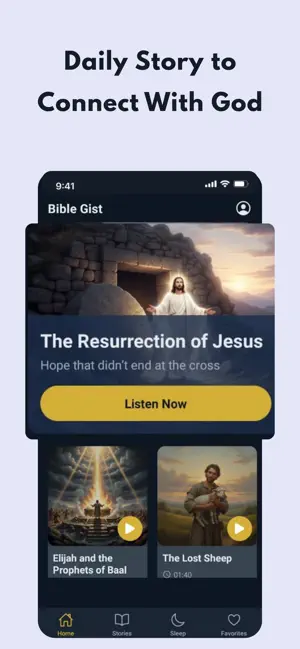 Bible Gist: Bible Stories screenshot 1