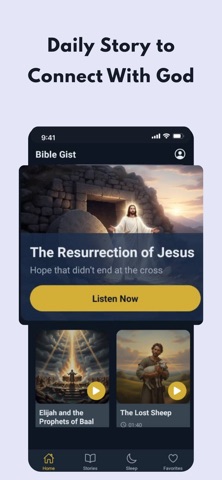 Bible Gist: Bible Stories iPhone screenshot