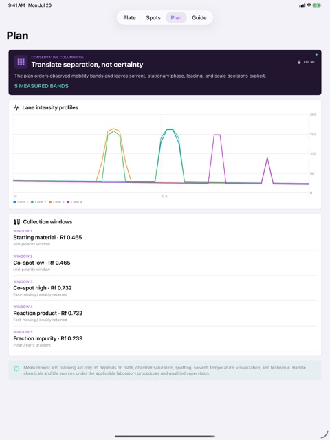Elutionlane: TLC Analyzer screenshot 6