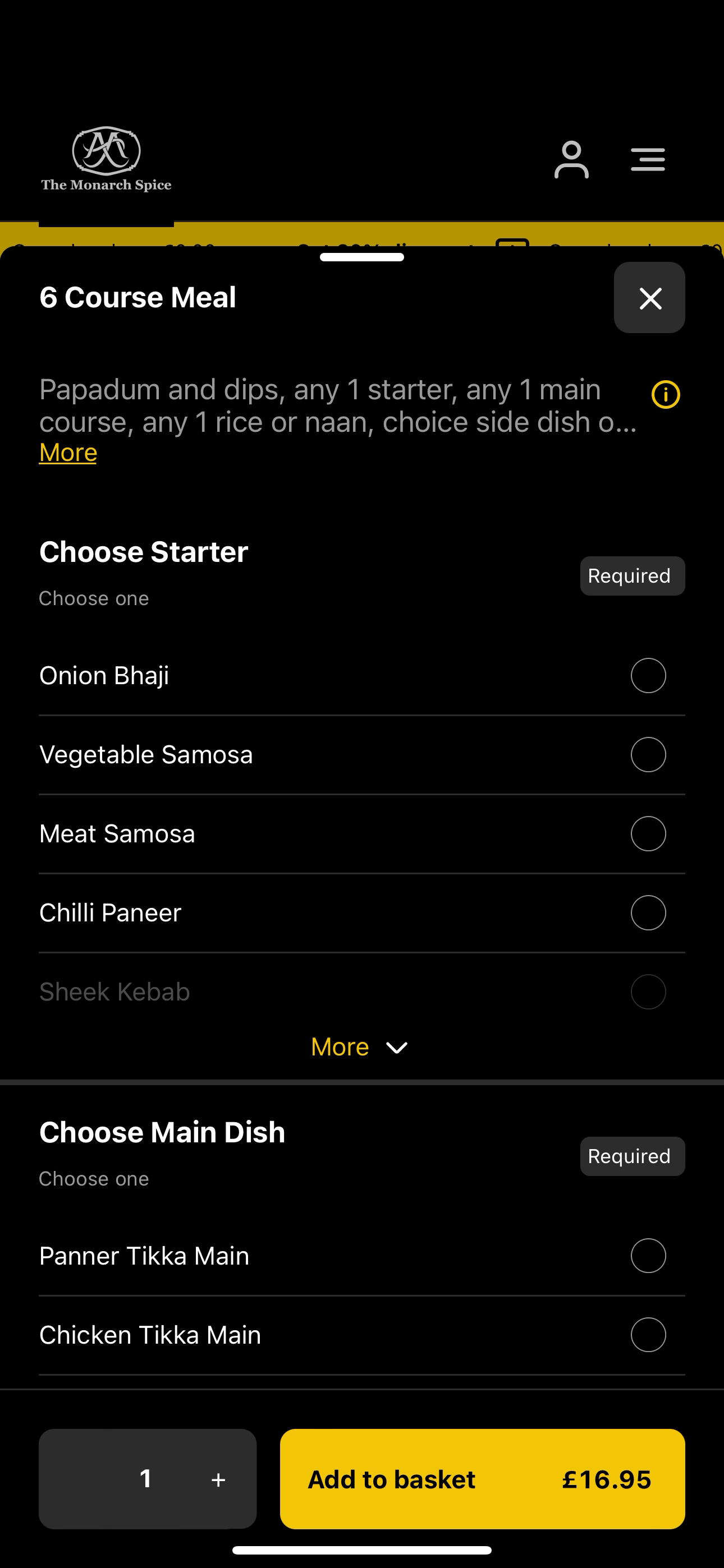 The Monarch Spice UK screenshot 4