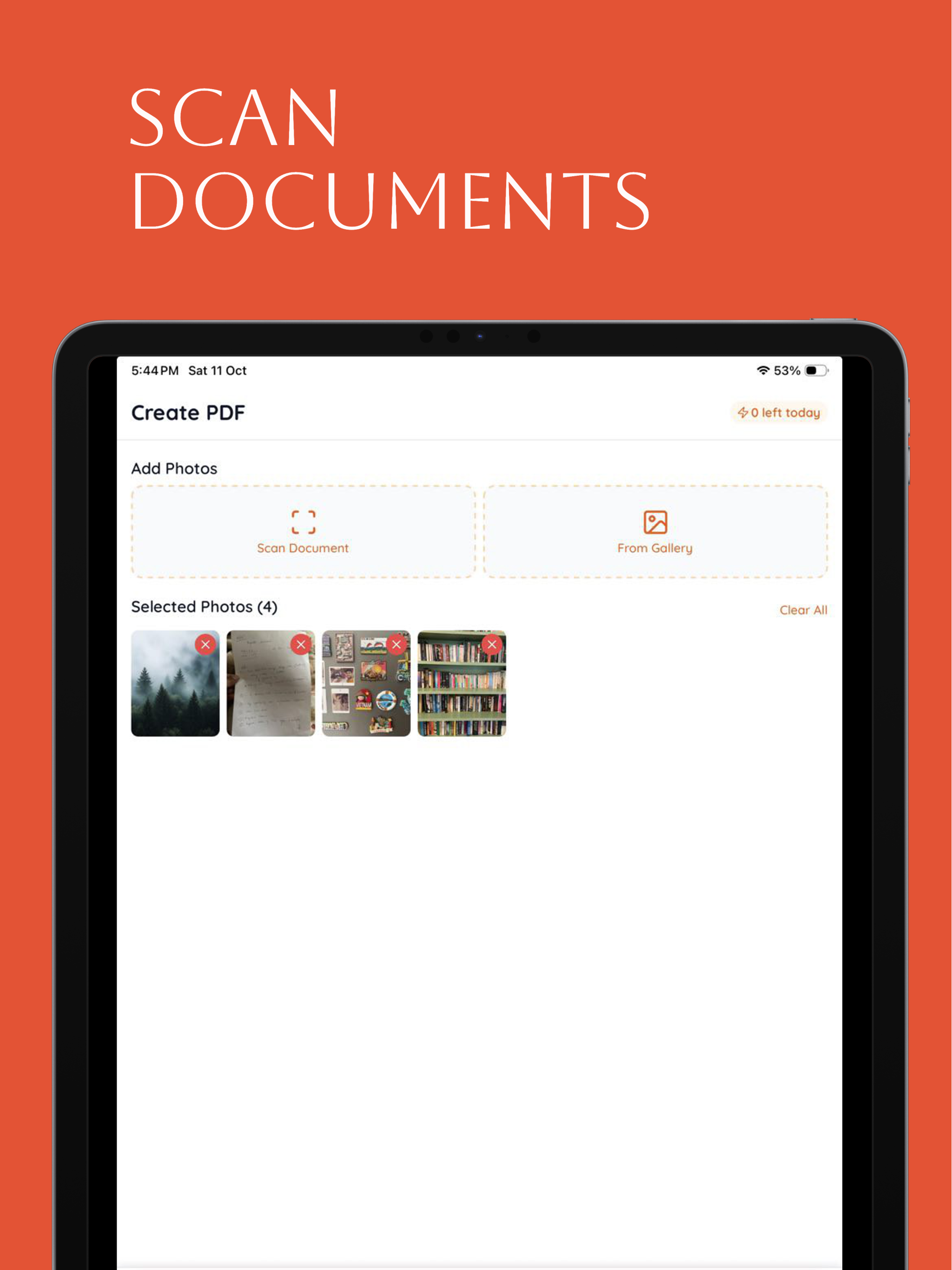 Image to PDF - PDF creator + screenshot 7