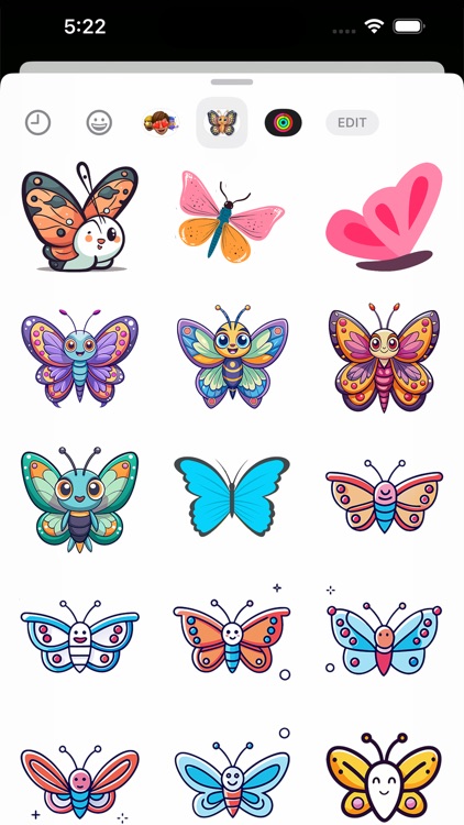 Butterfly Stickers Set