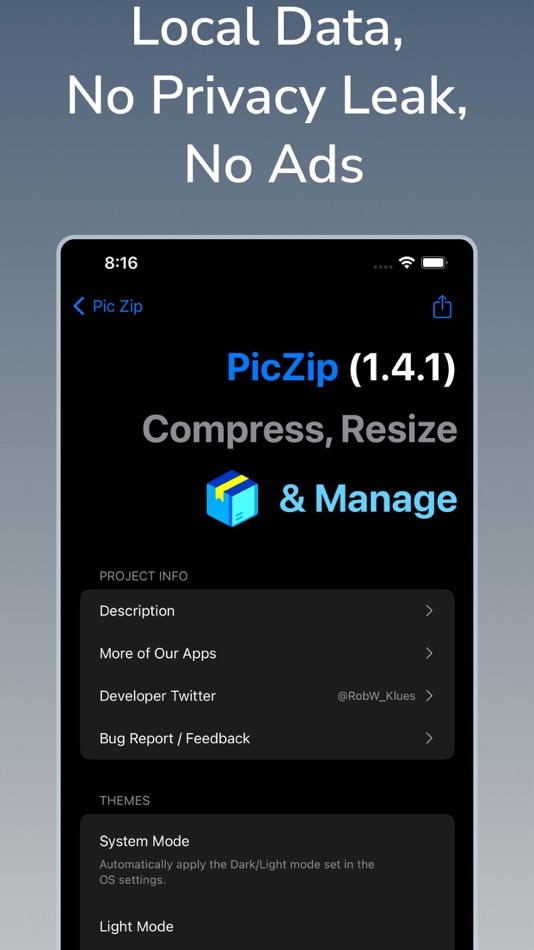 #2. Pic to Zip: Bulk Resize to PDF (iOS) 由: Kunliang Wu
