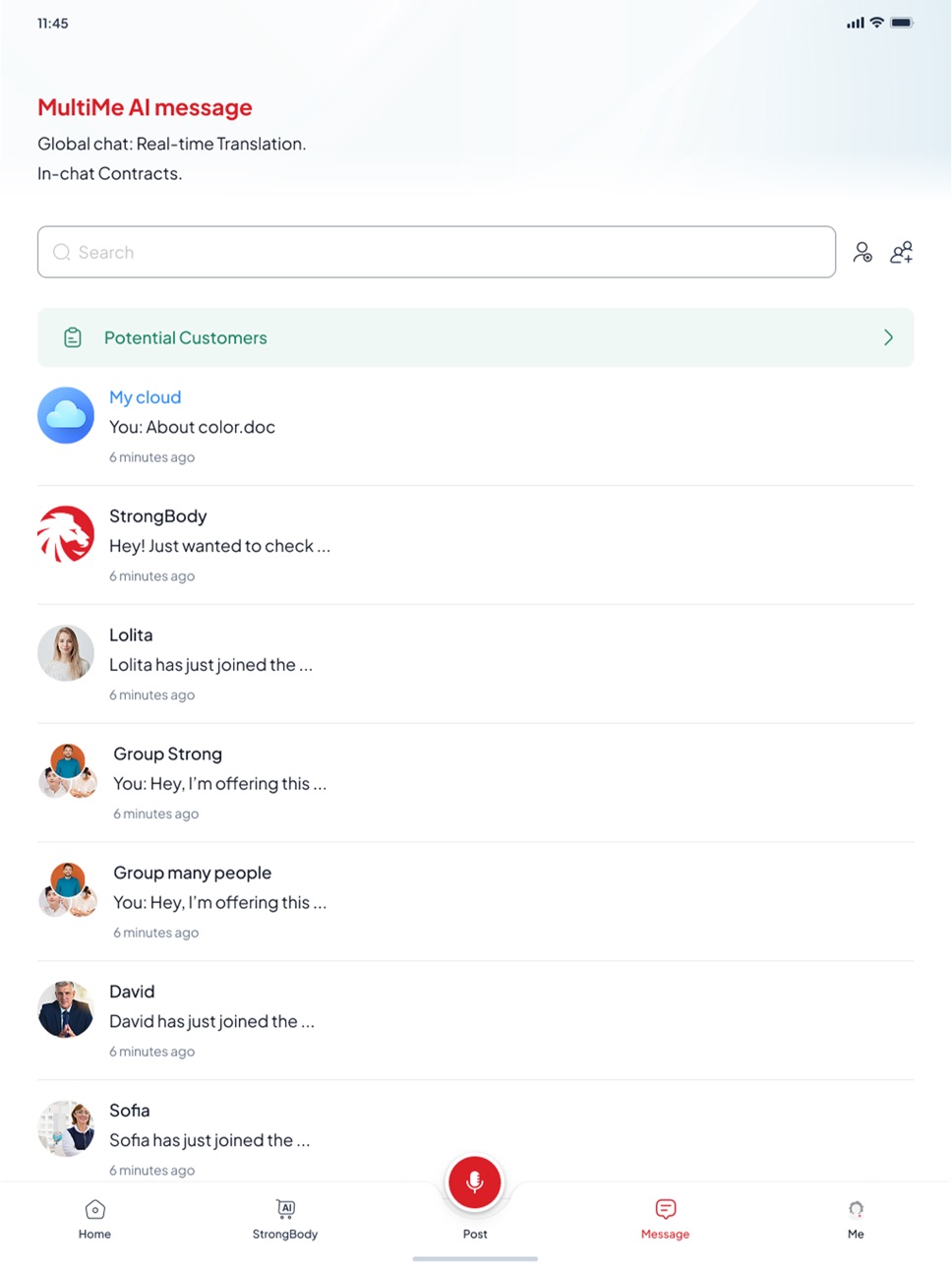 iPad screenshot