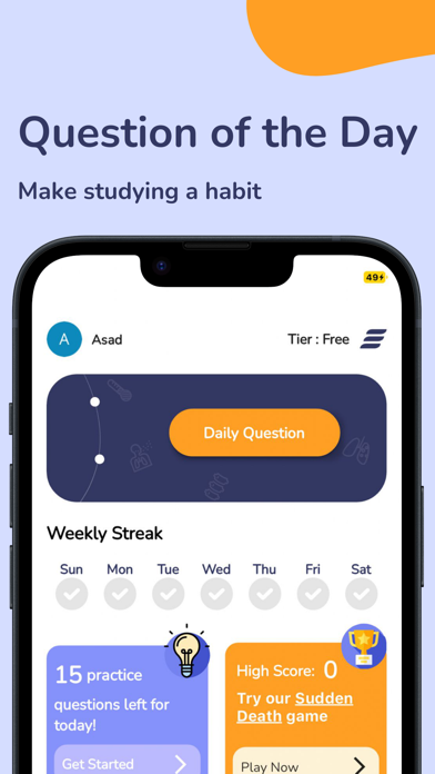 Step Up - USMLE Qbank Screenshot