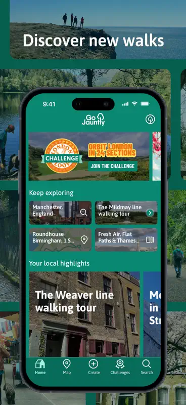 Go Jauntly: UK Walking Routes screenshot 2 of 10