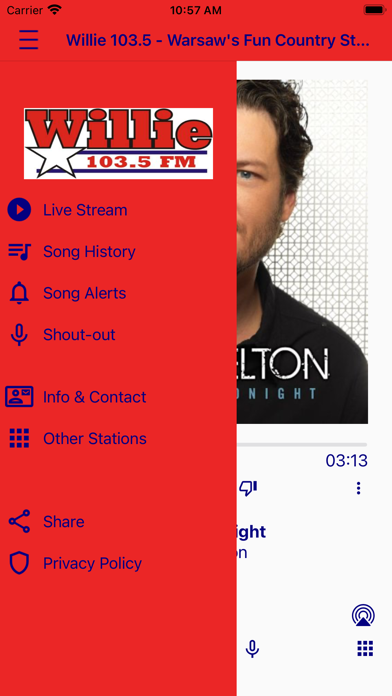 Willie 103.5 iPhone screenshot 2 - Entertainment app