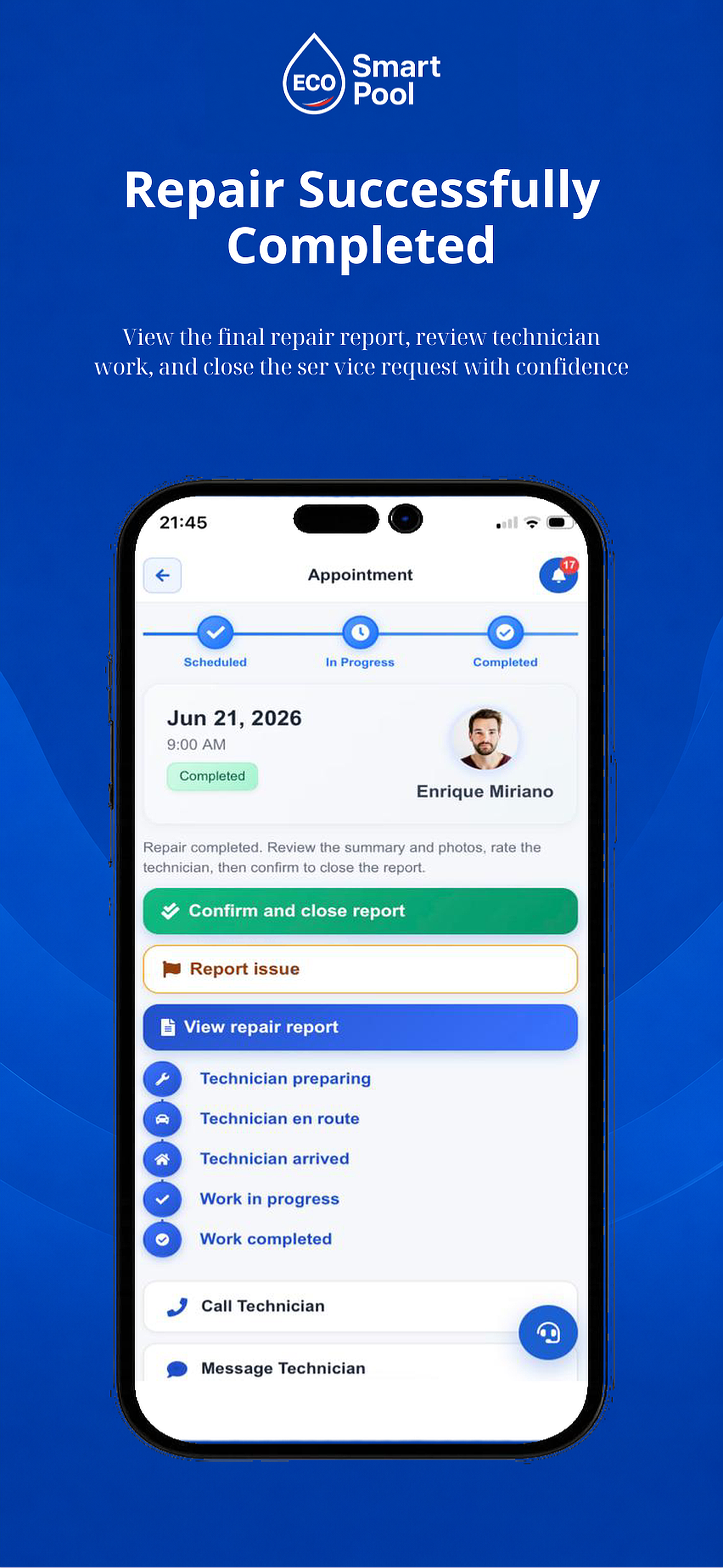 Eco Smart Pool - Pool Owner screenshot 4