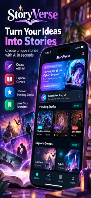 StoryVerse - AI Text To Story screenshot 1