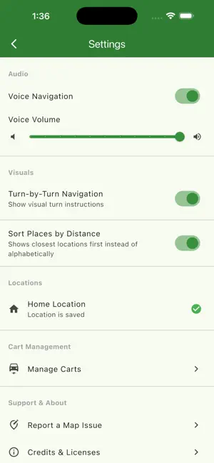 Villages Cart Navigator screenshot 4