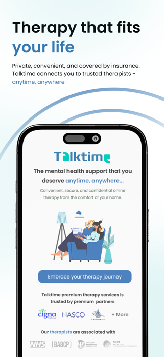 Talktime: Premium Therapy Screenshot 1 of 9