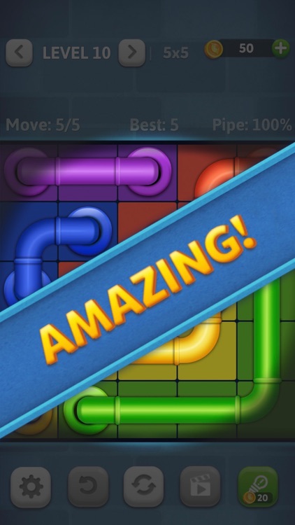 Line Puzzle: Pipe Art screenshot-4