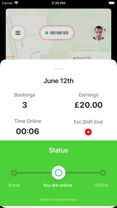 City Driver App Screenshot