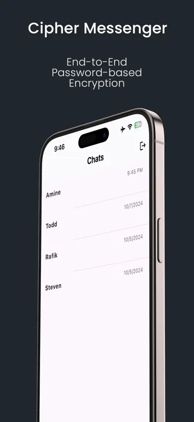 Cipher Chats screenshot 1