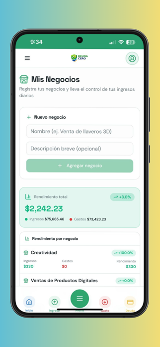 Deuda Cero App Screenshot 6 of 10