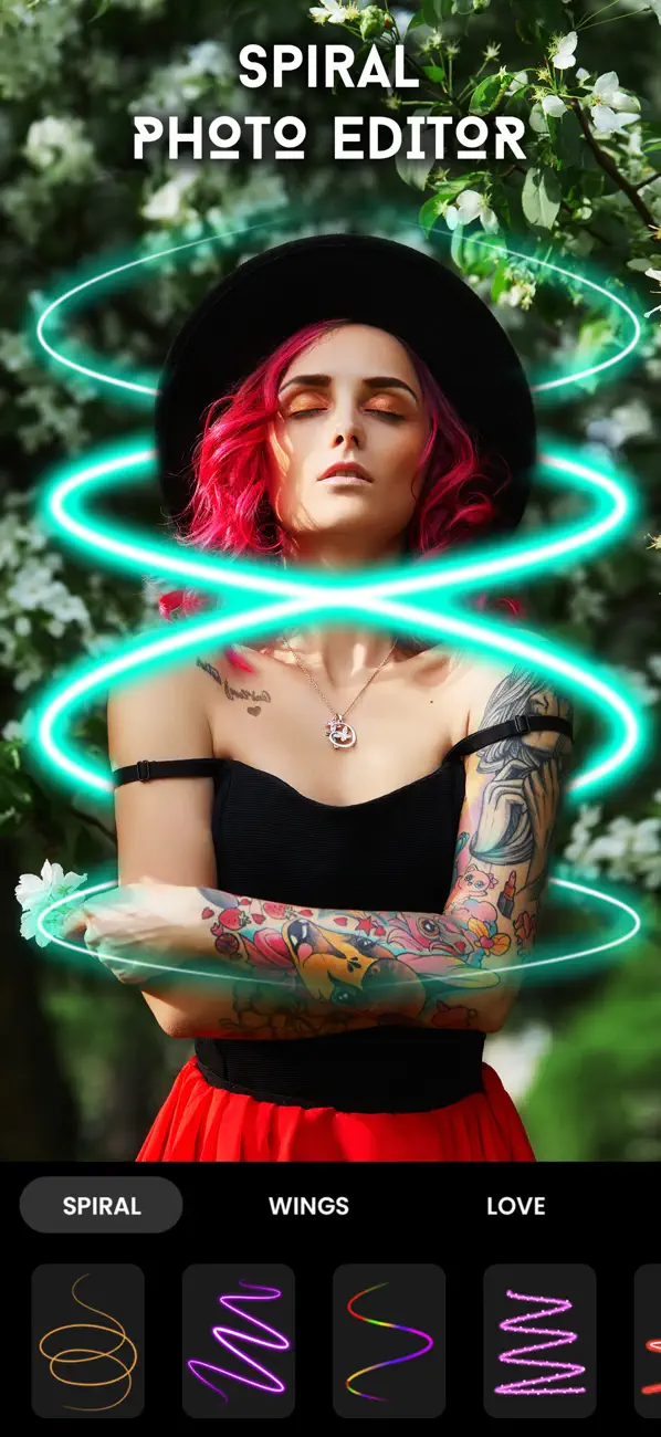 Screenshot #3 pour Drip Art & Neon Photo Editor