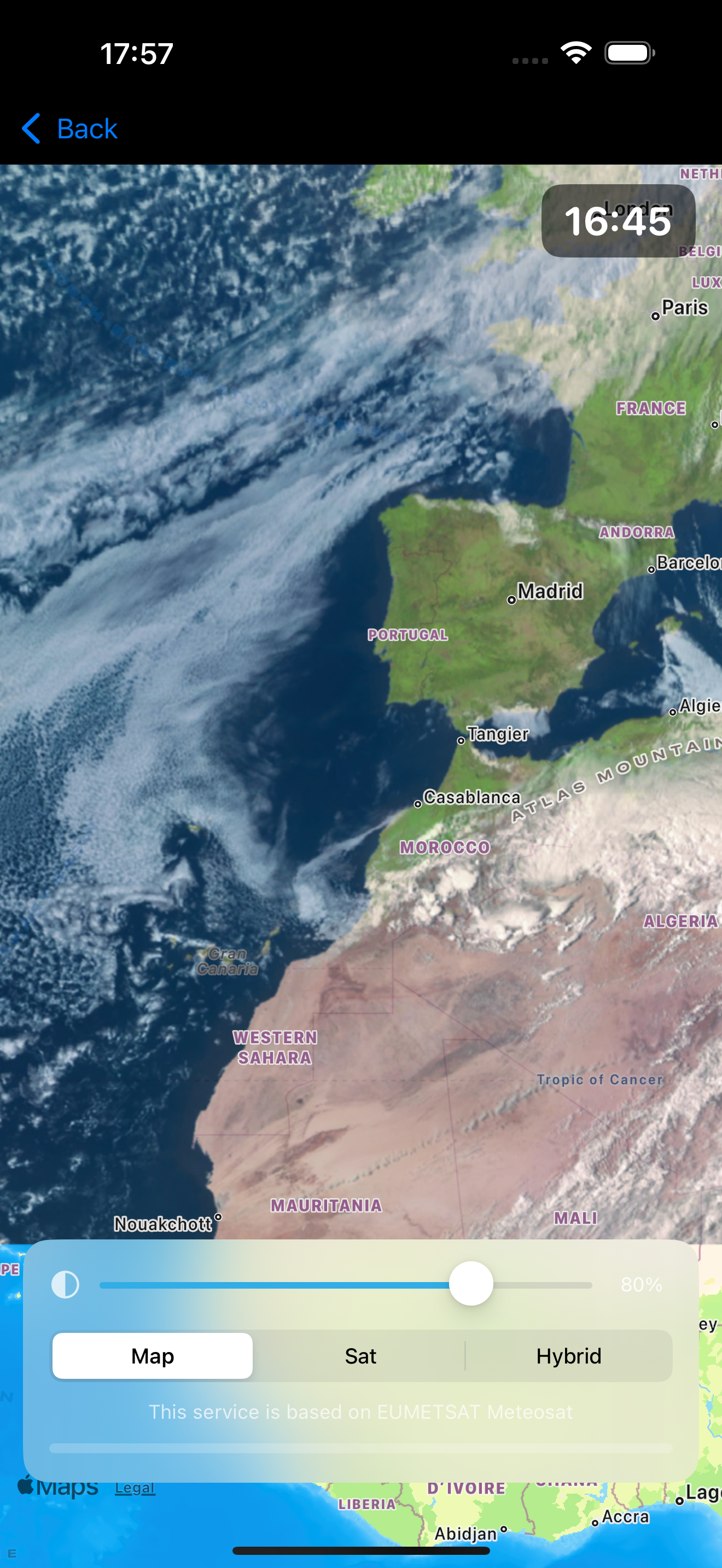 Spain Weather screenshot 2