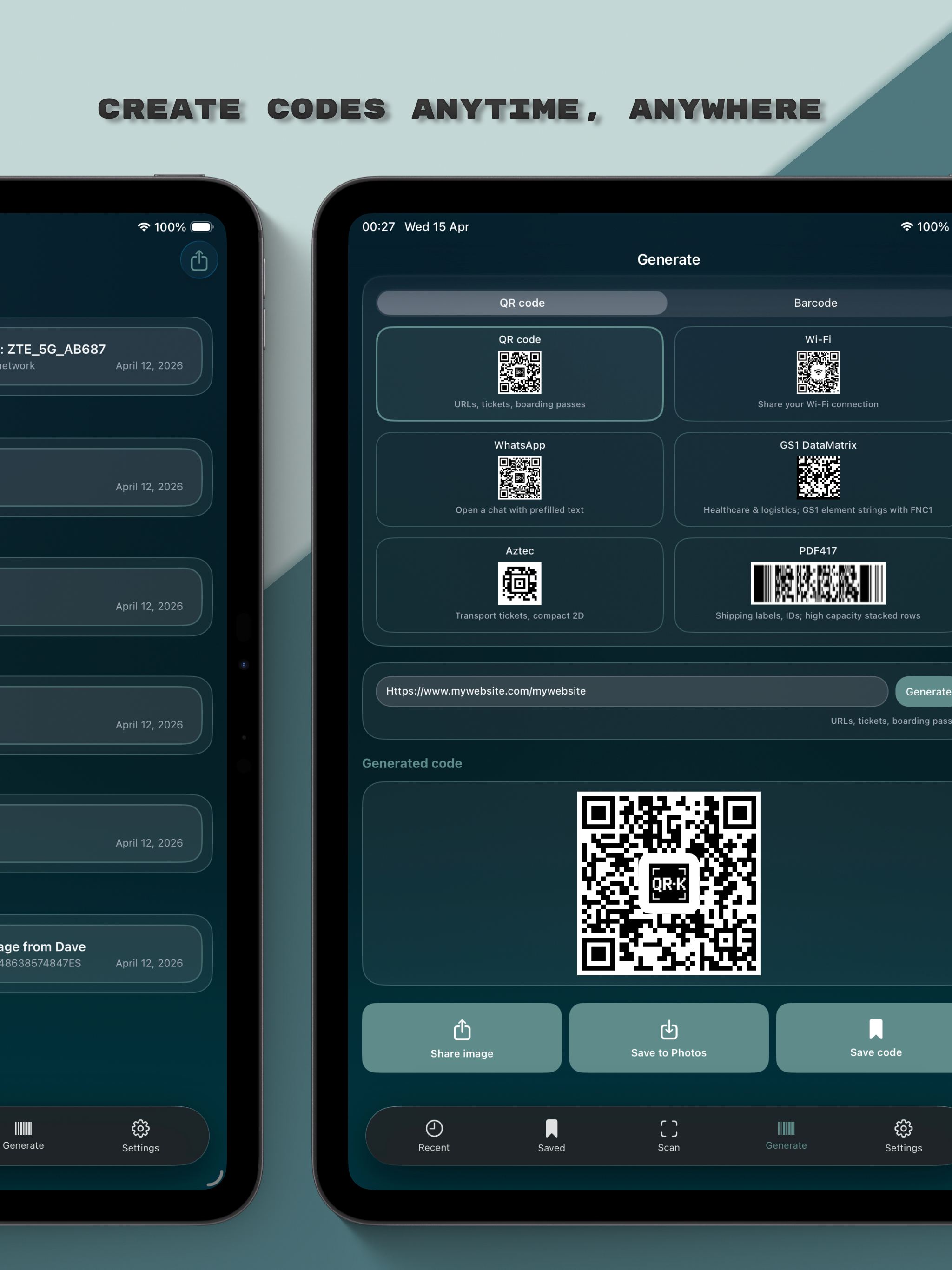 QR-K - Scan, Generate, Share screenshot 8
