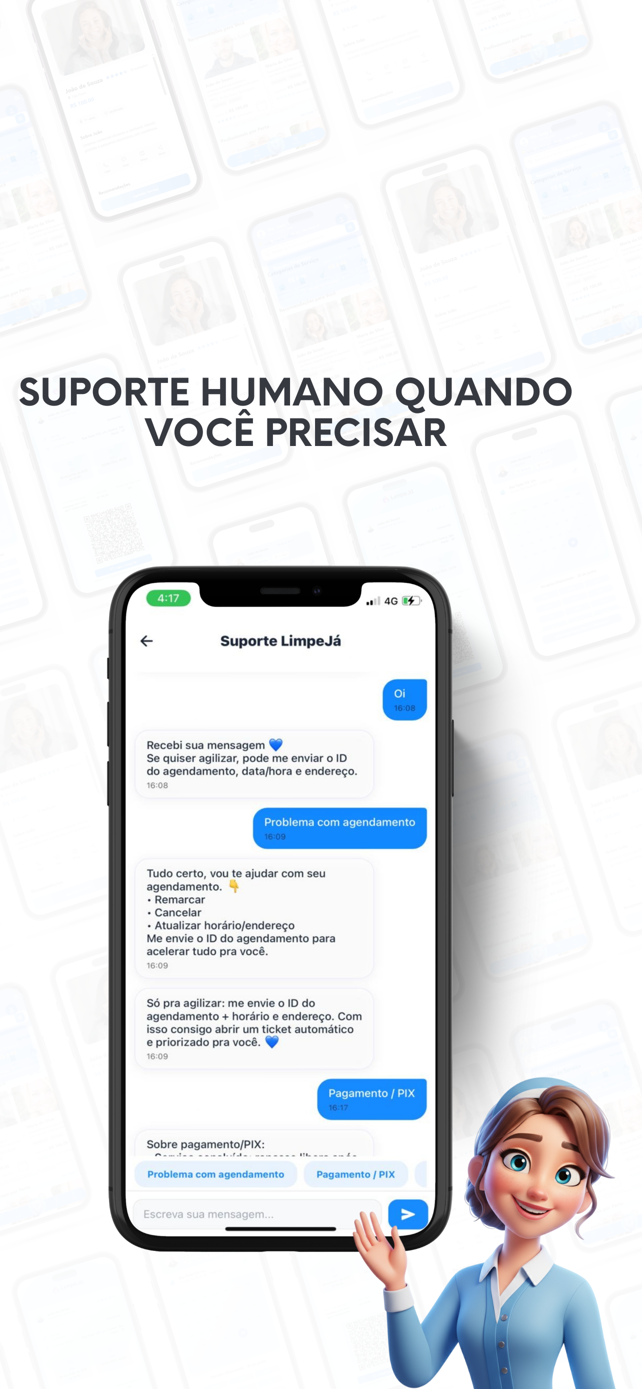 LimpeJá: Diaristas Verificadas