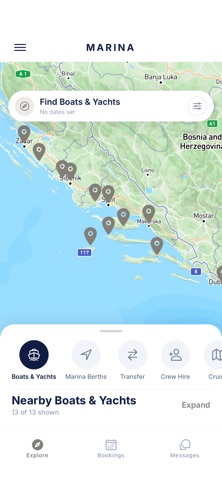 Marina Boat App screenshot