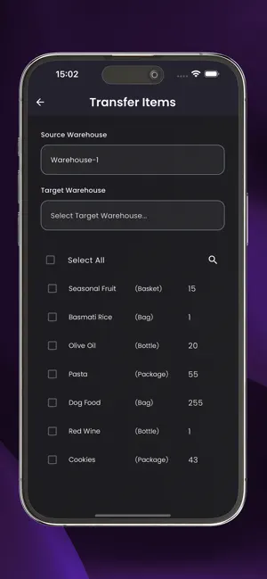 Selected Inventory screenshot 2