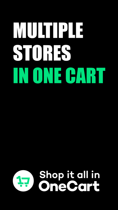 OneCart: Shopping On Demand Screenshot