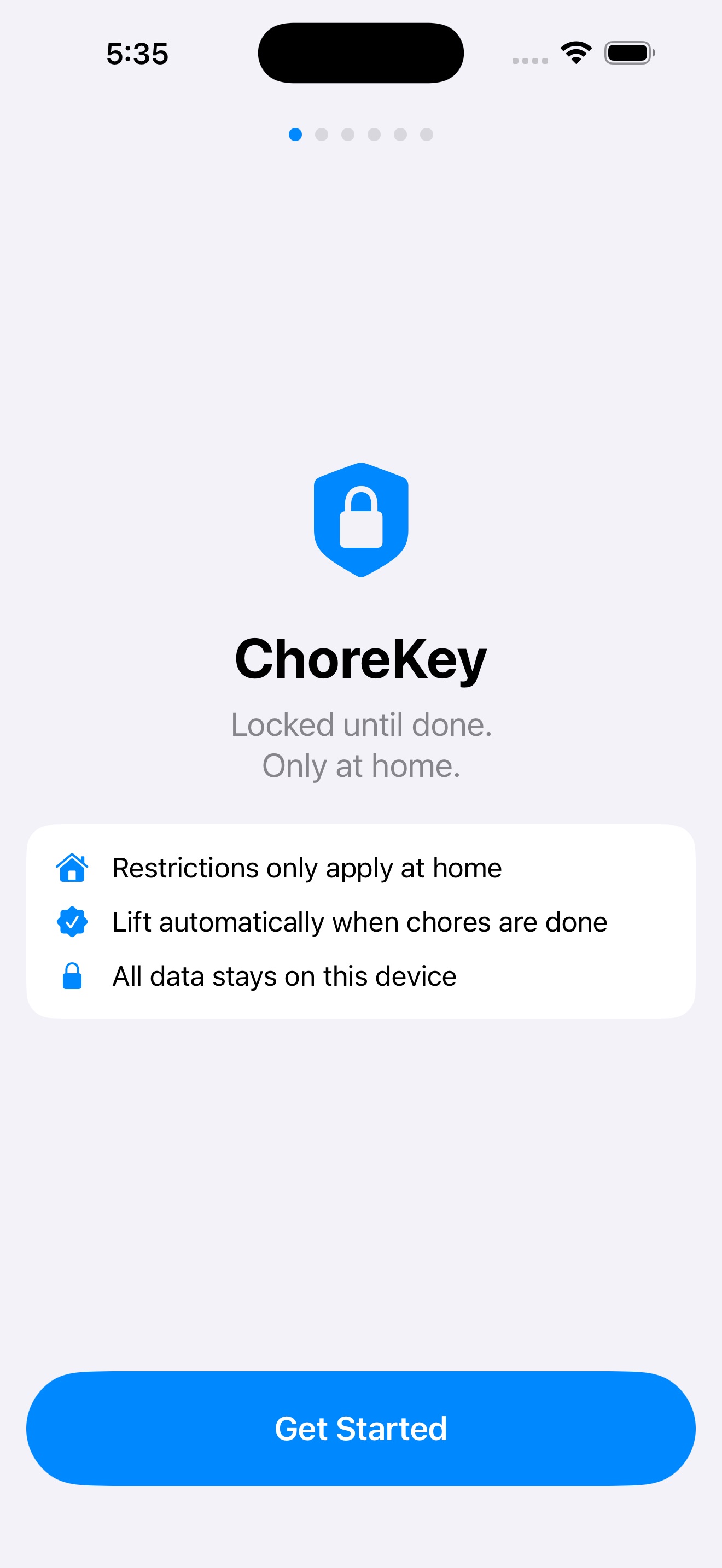 ChoreKey: Chores Unlock Phone screenshot 1