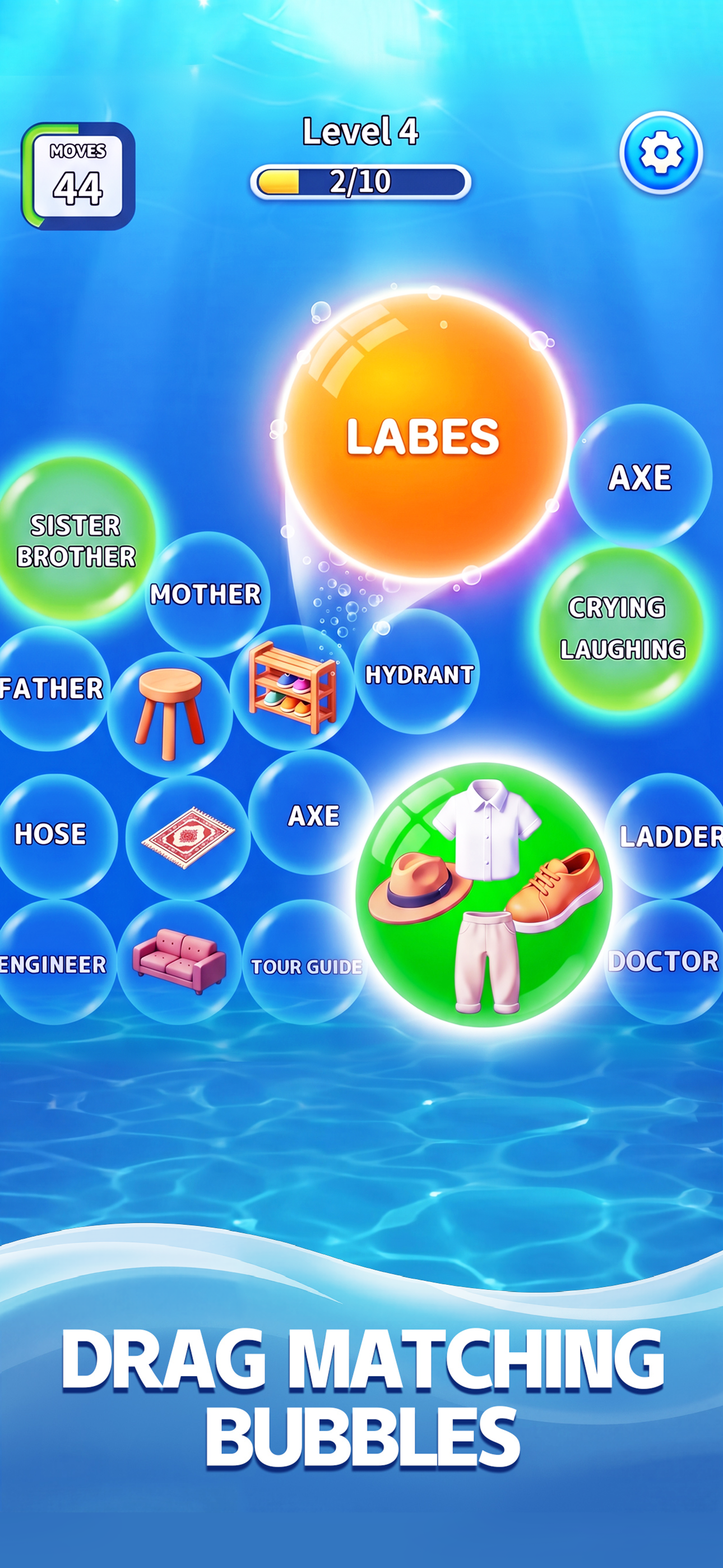Bubble Vocab - Word Puzzle screenshot 2