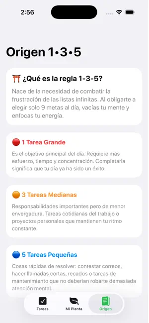 Focus 135: Lista de tareas screenshot 3