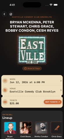 Laughtrack - Find Local Comedy Screenshot 7 of 10
