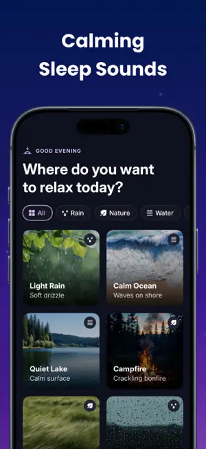 Sleep Sounds & Sleep Log screenshot 1