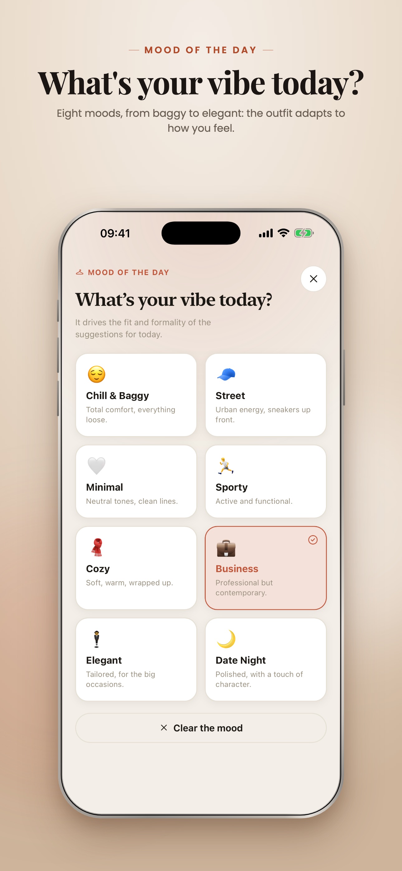 Screenshot 1 of Outfitly: Your Wardrobe