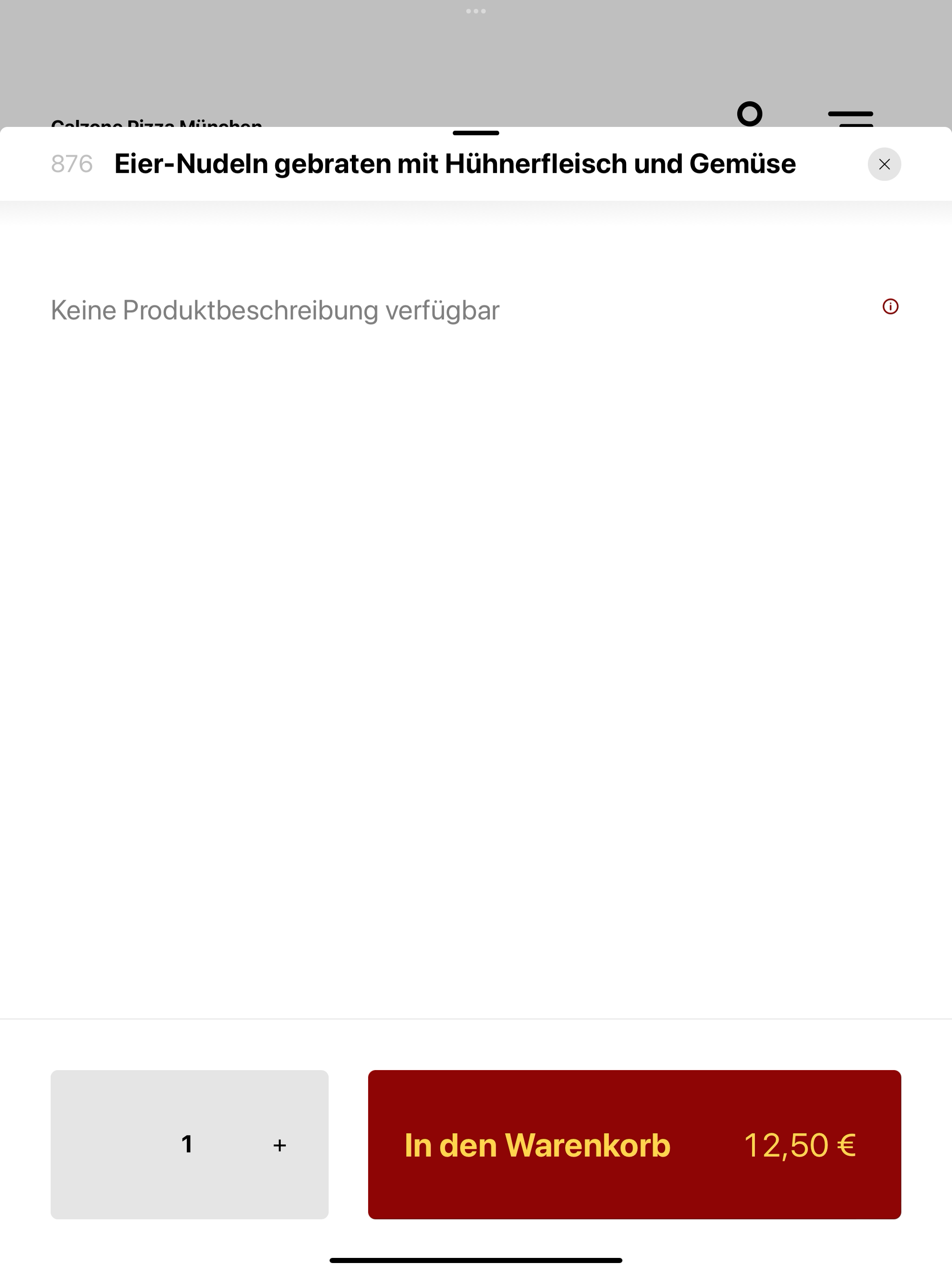 Calzone Schwabing screenshot 8