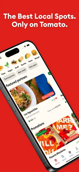 Tomato.mx - Food delivery screenshot 2