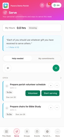 Paxora Parish Center Screenshot 5 of 6