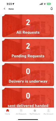 Imerex delivery app Screenshot 3 of 6