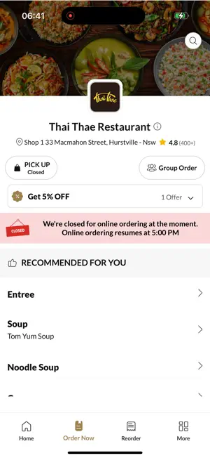 Thai Thae Restaurant screenshot 3
