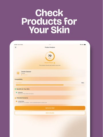 GlowUp: Skin Scanner iPad screenshot