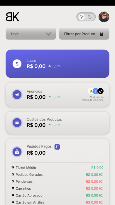 BK DASH Screenshot