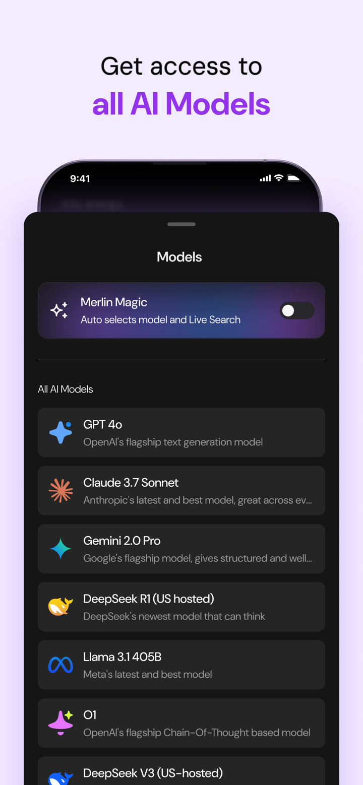 Merlin AI: AI Chat Assistant screenshot 2