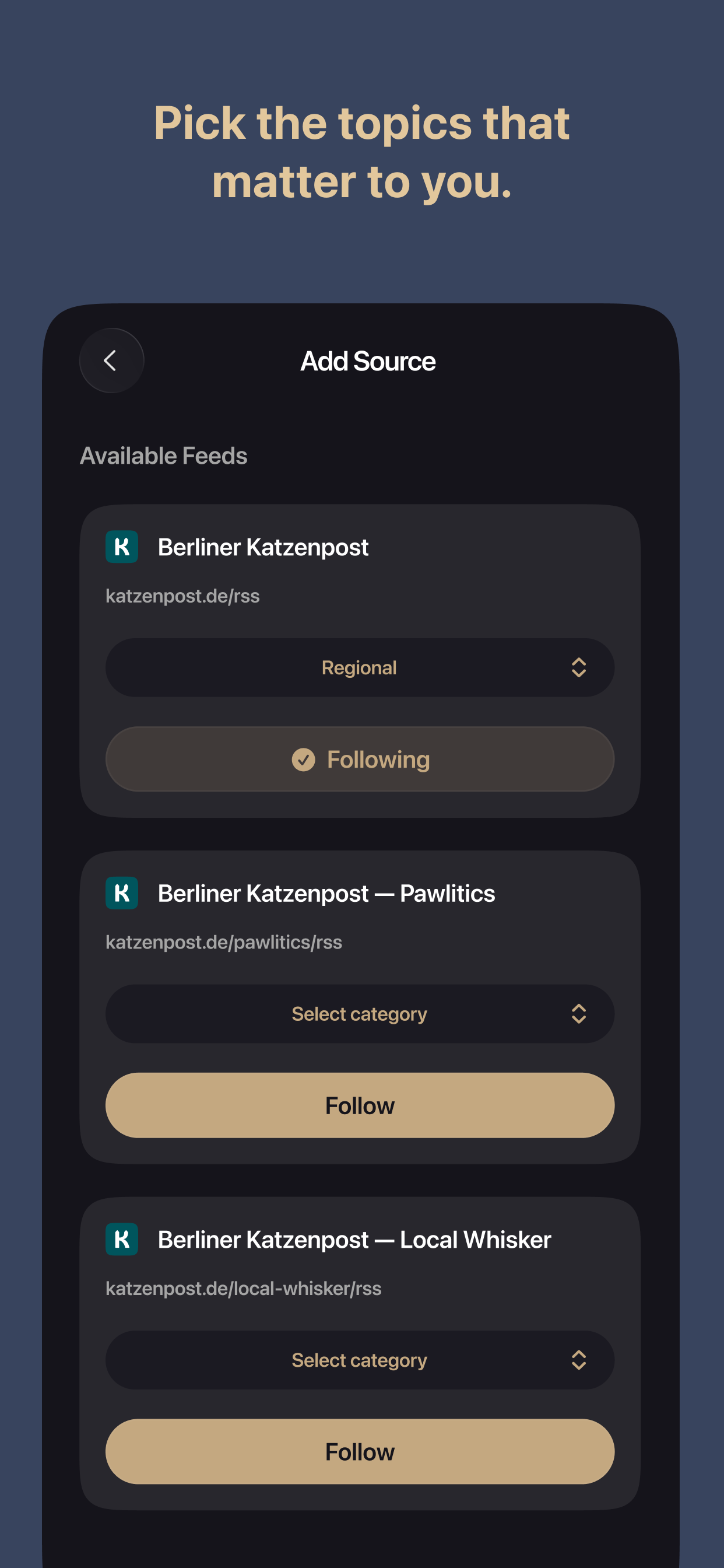 Lume by Frido: News Reader RSS screenshot 5