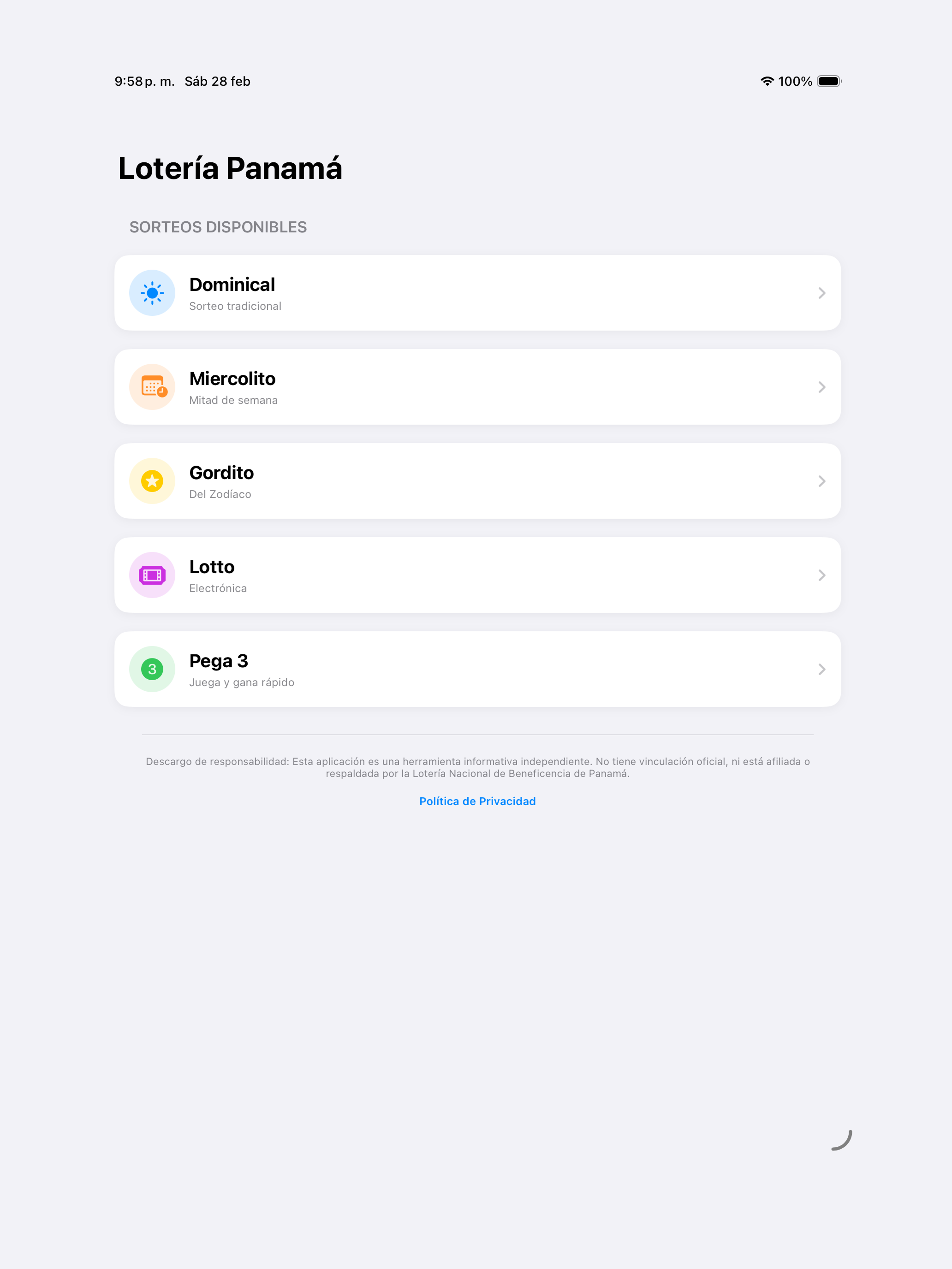 Loteria de Panama