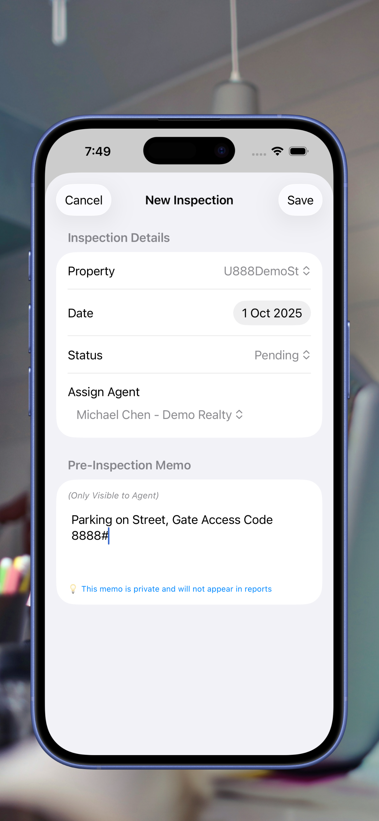 EzyInsp screenshot 3