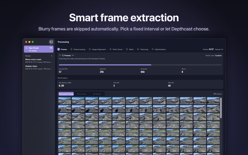 Depthcast screenshot 2