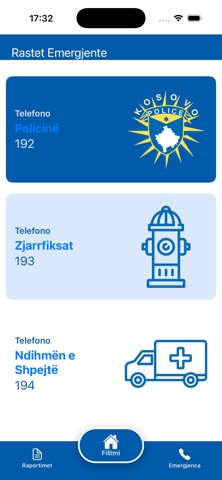 Lajmero Policine (app) iPhone screenshot